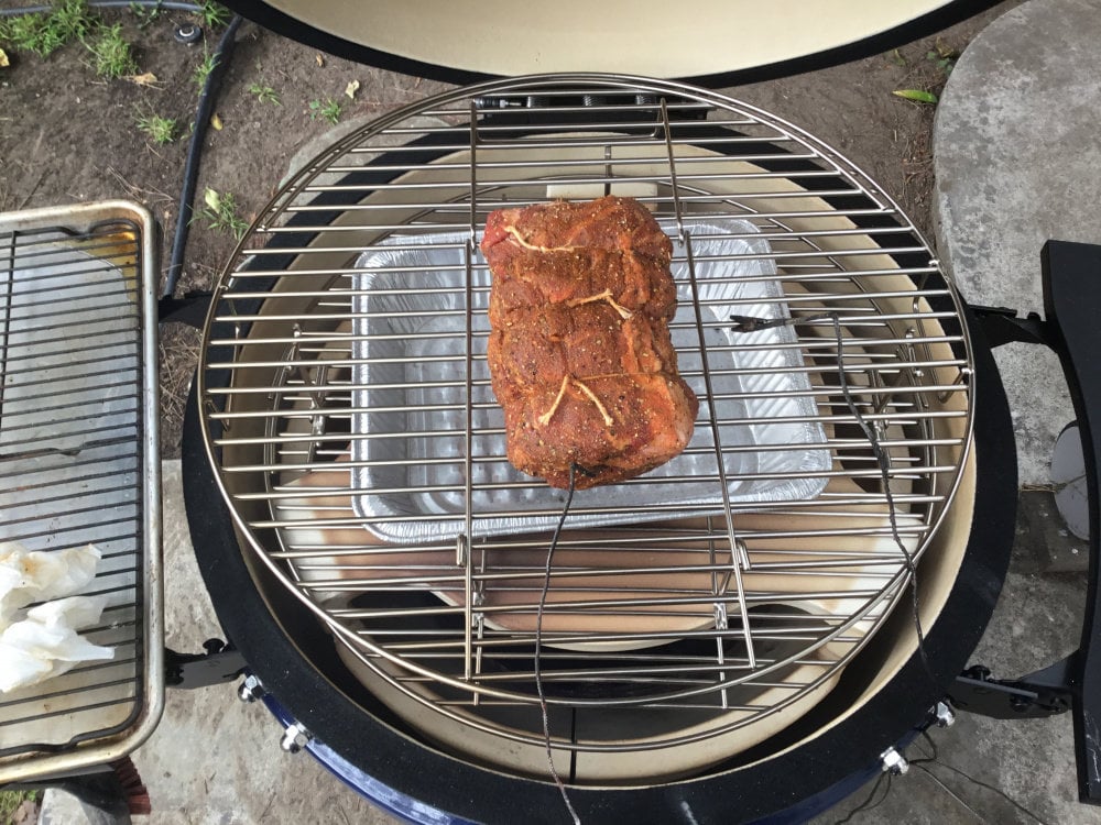 Oh My A Big Blue Egg Big Green Egg Egghead Forum The Ultimate Cooking Experience