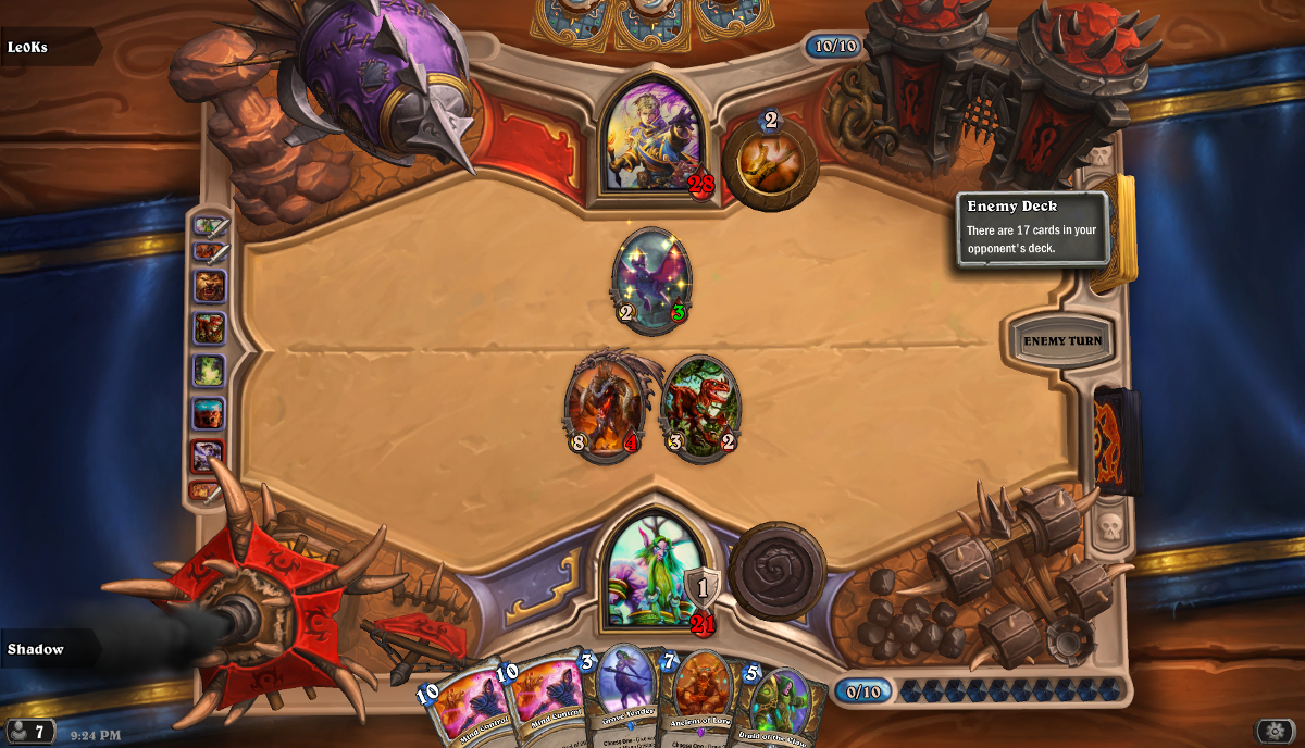 Hearthstone trading system