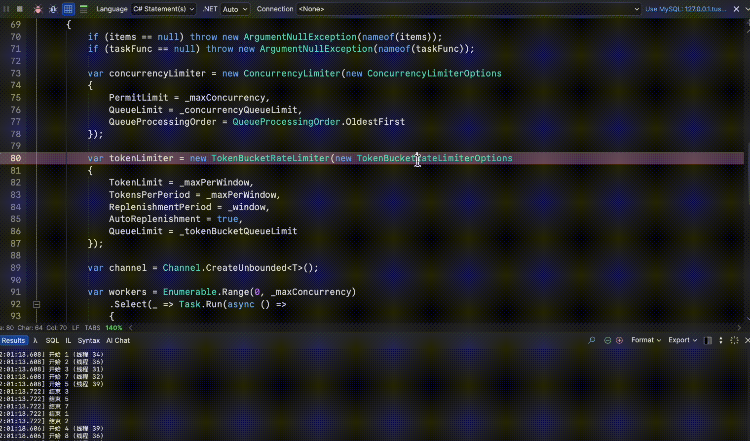 IntelliSense flickering in LINQPad