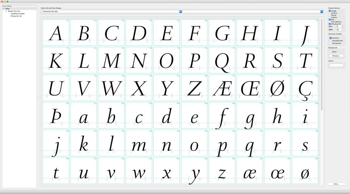 DTL Remus Display Regularuppercase
