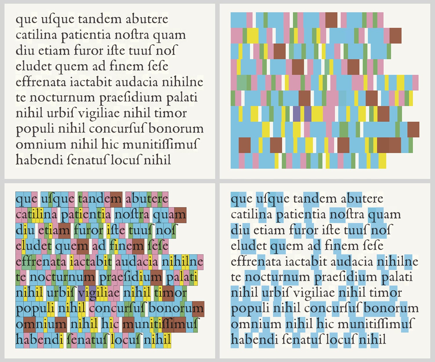 Patterning in Renaissance foundry type