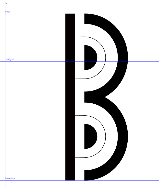 import svg into fontforge