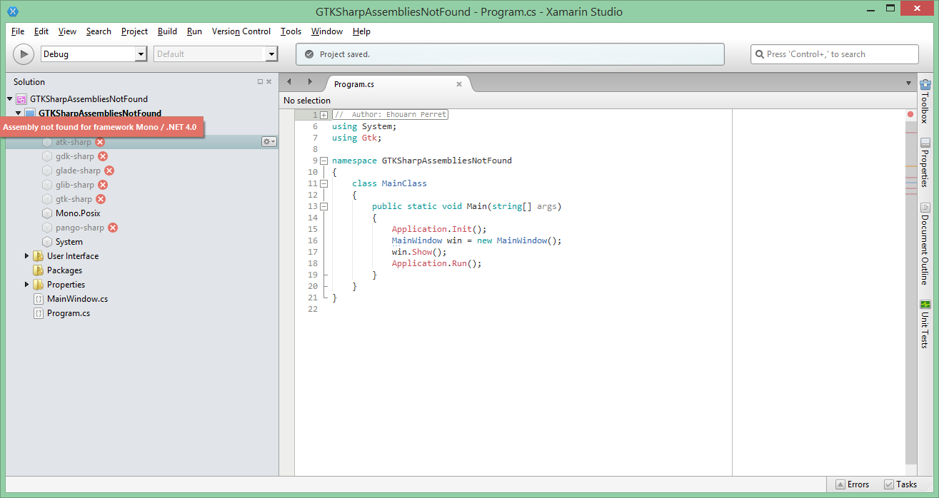 Microsoft visual studio for mac gtk