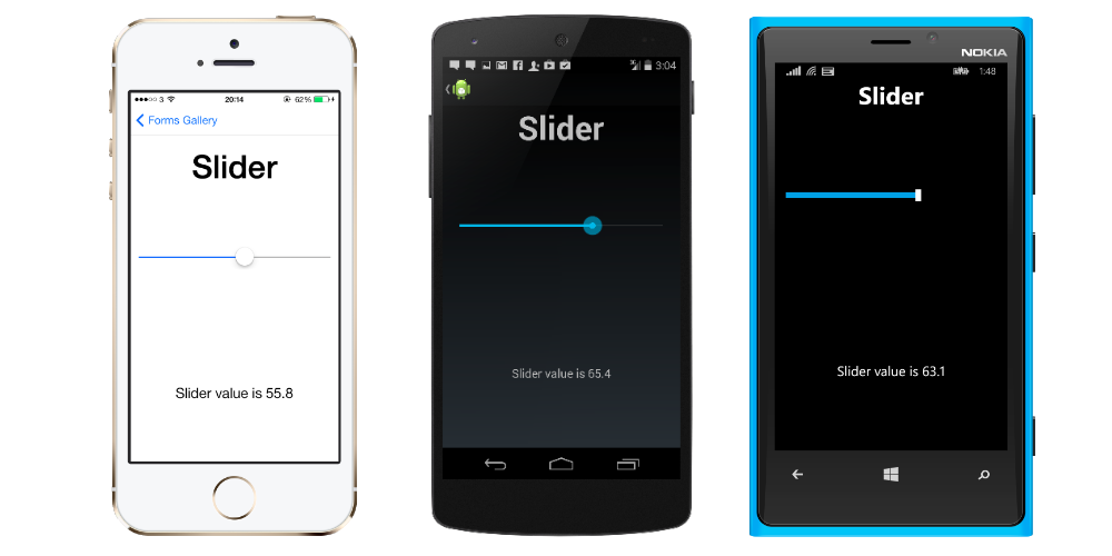 Android Slider View Offset Xamarin Community Forums