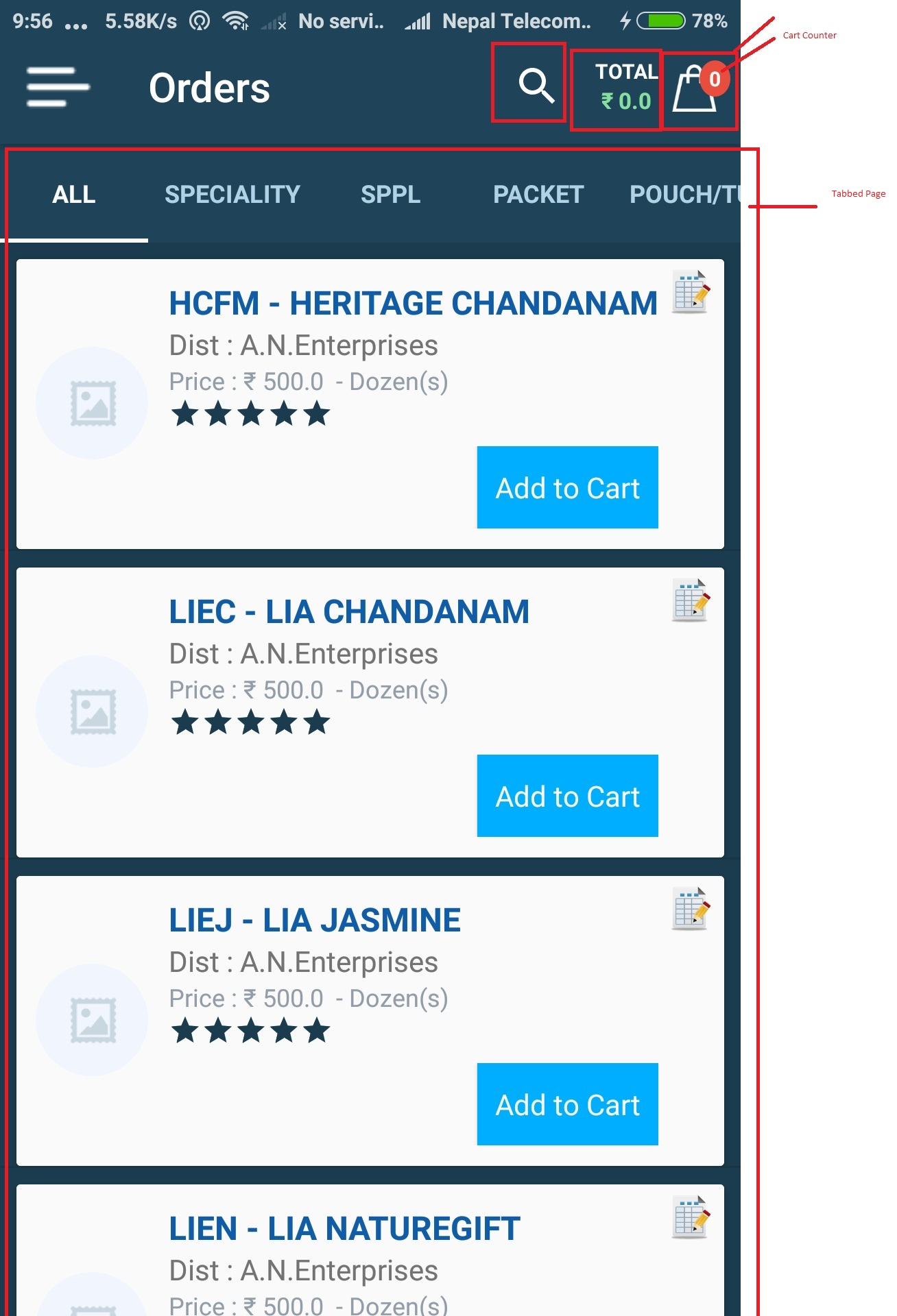 Customize toolbarItem (Add Cart Badge) in TabbedPage — Xamarin