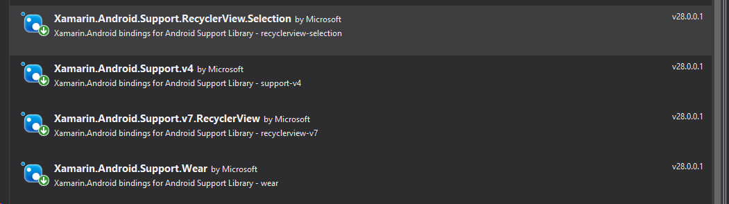 xamarin android wear