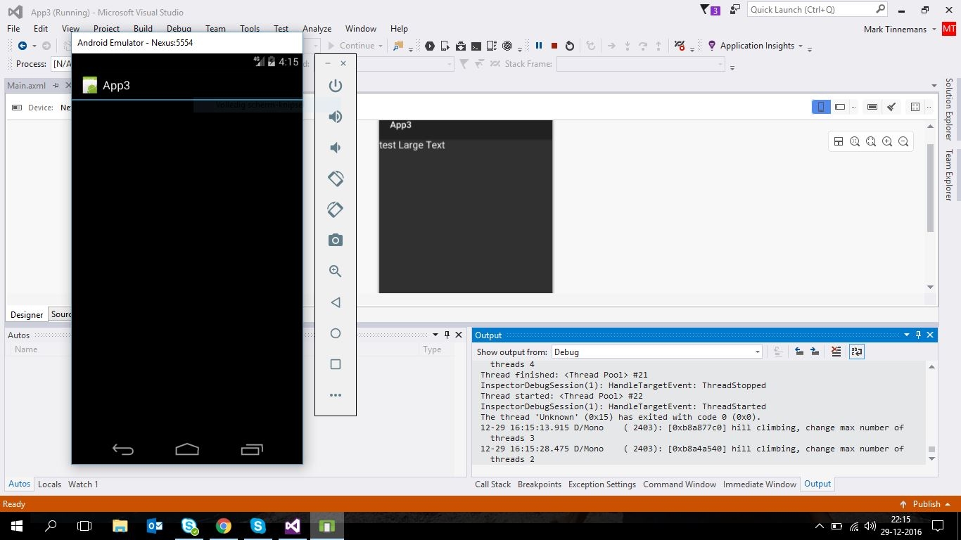 Xamarin Android Emulator Not Working