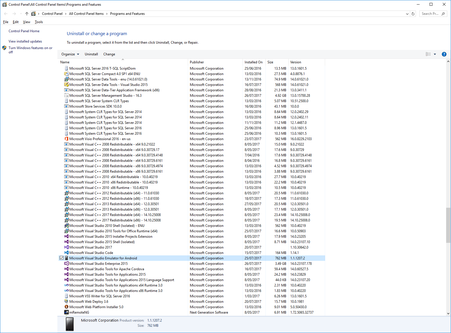 android visual studio android visual studio