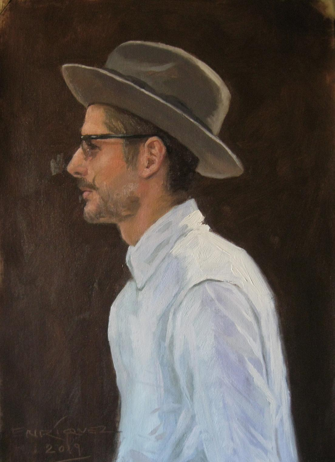 Man in a hat — Draw Mix Paint Forum