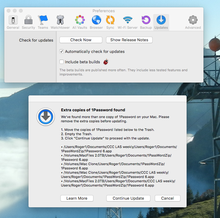 unable to update watchtower library unable to update watchtower library