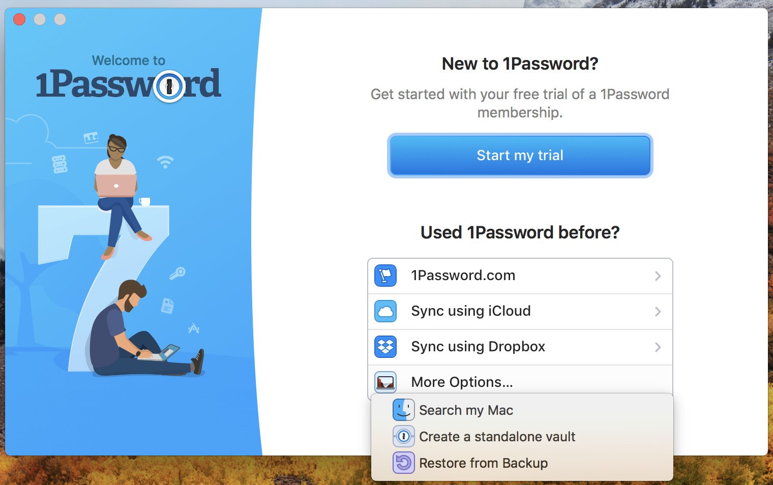 1password 7 standalone