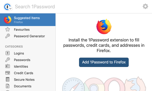 1password extension firefox 6