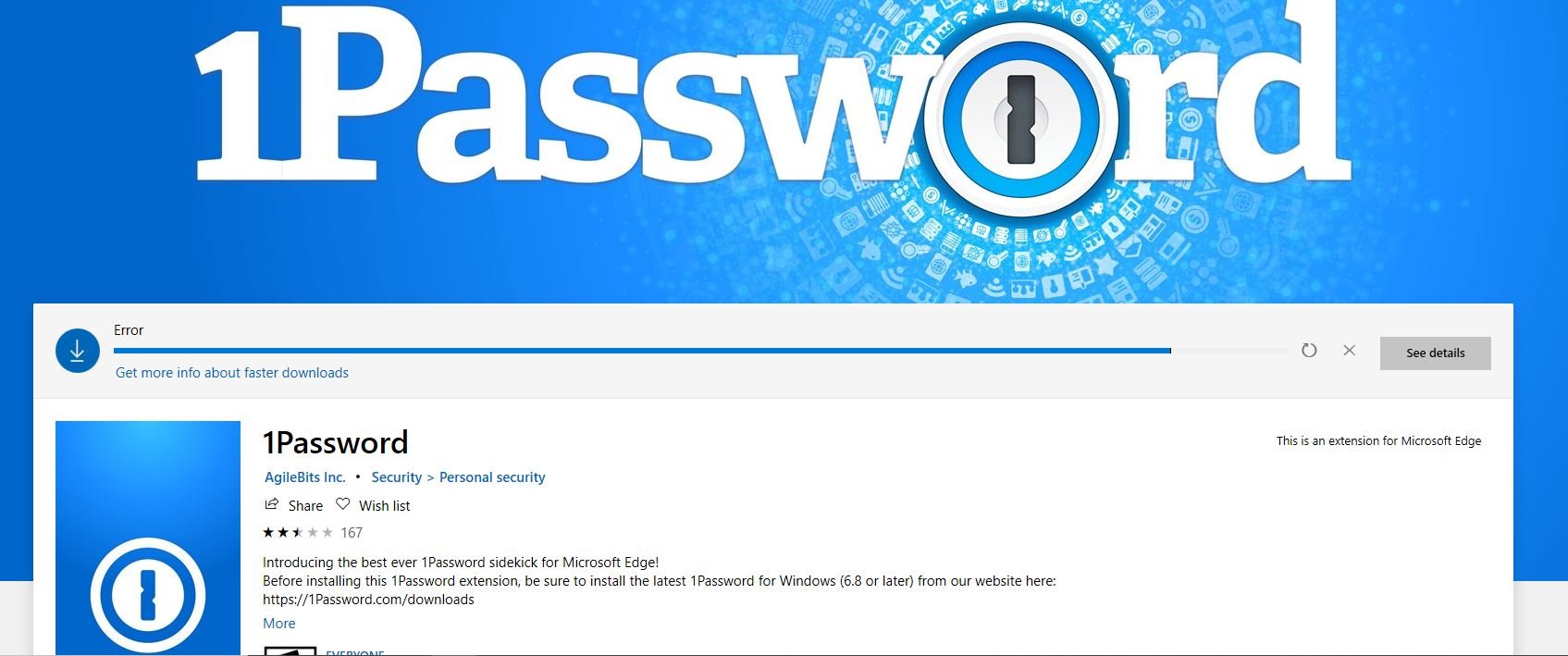 1password download chrome extension