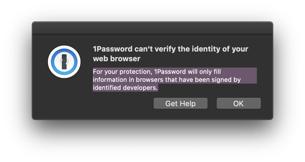 1password 7 chrome extension not working windows 7