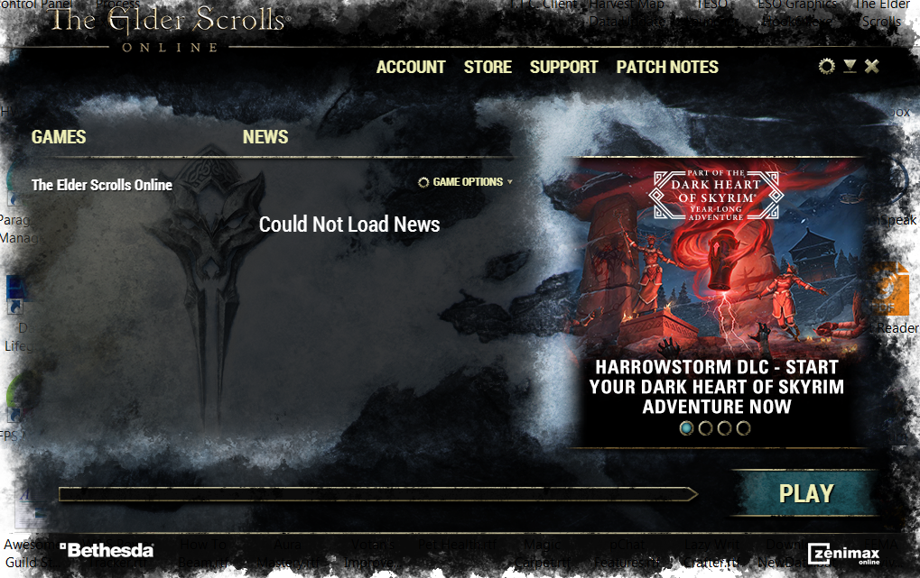 Launcher Output After Update 25 — Elder Scrolls Online