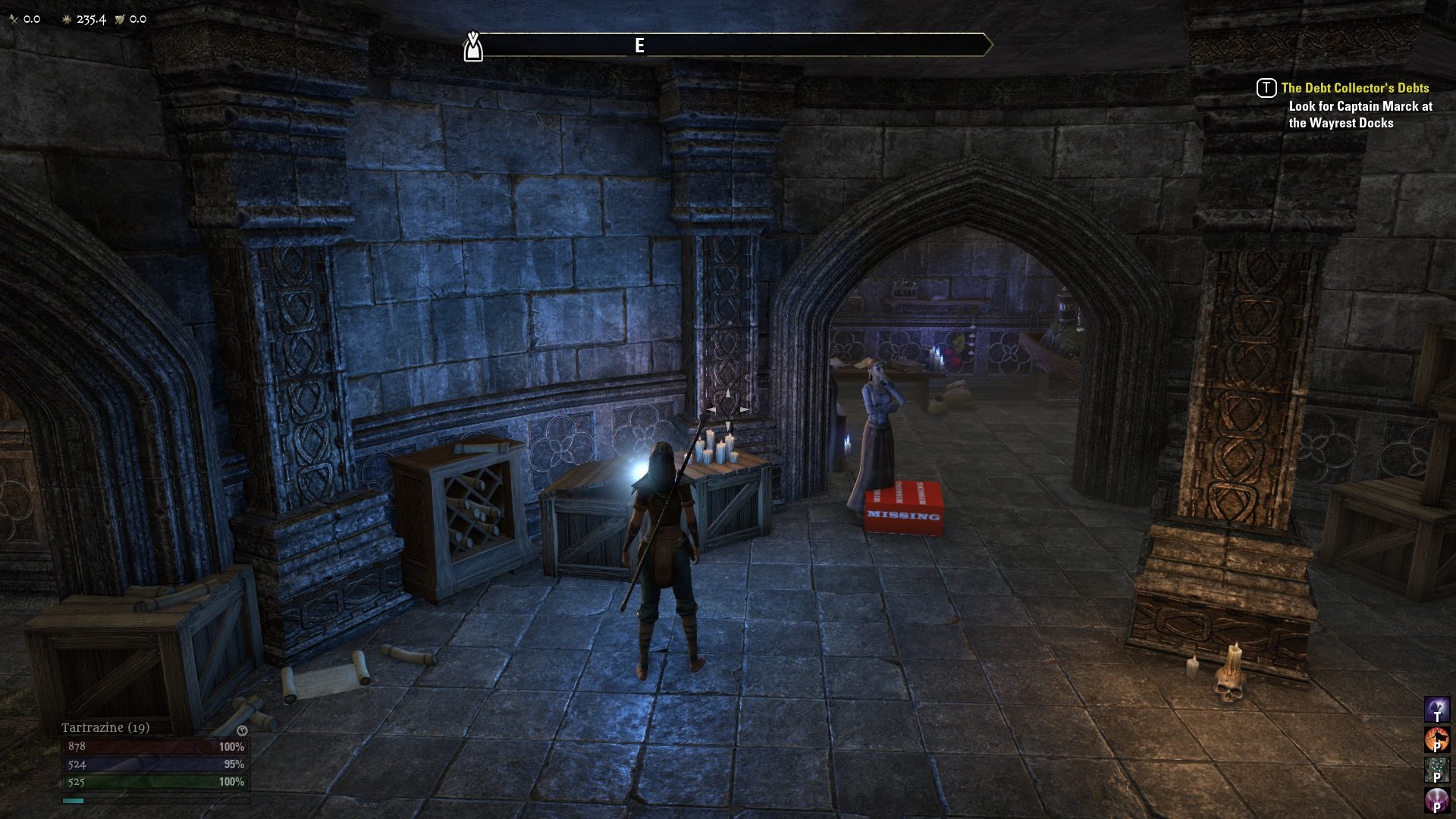 Wayrest Chironasium missing pizza delivery — Elder Scrolls Online