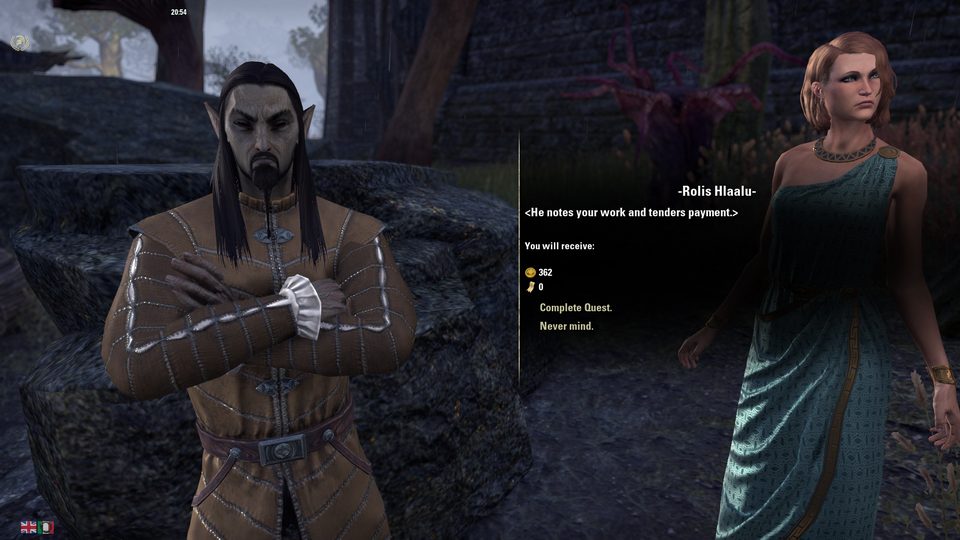 No writ voucher reward — Elder Scrolls Online