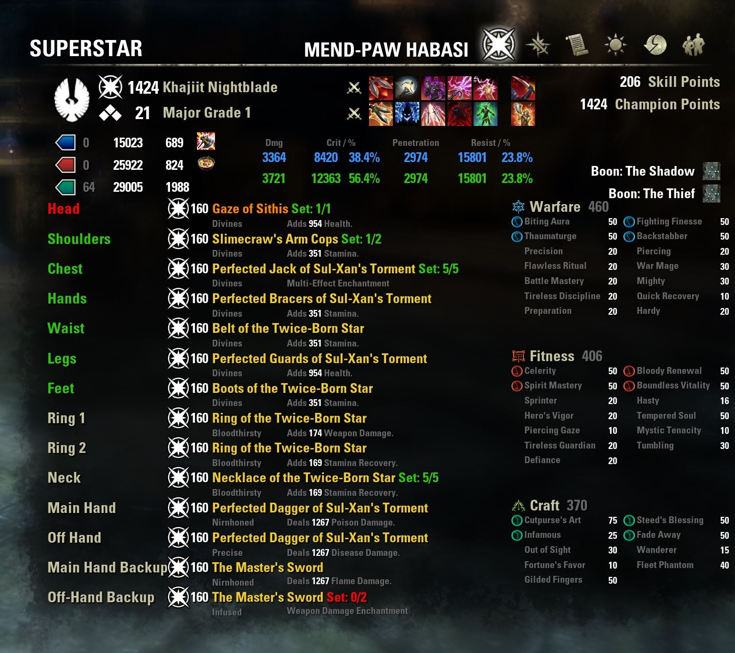 crit builds in pvp — Elder Scrolls Online