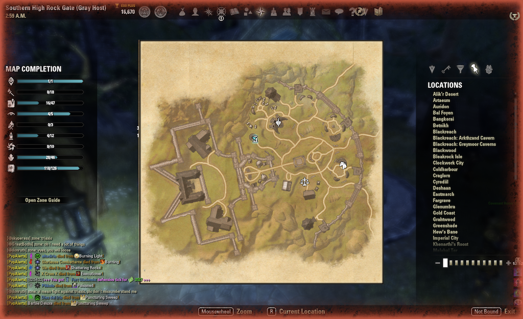 Cannot leave Cyrodiil at the wayshrine... — Elder Scrolls Online