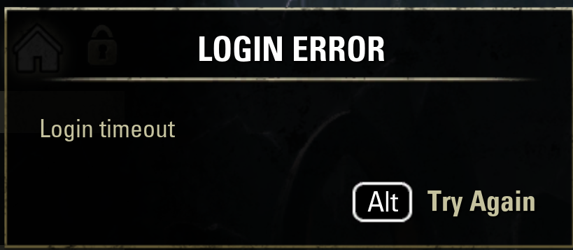 cant enter the game — Elder Scrolls Online