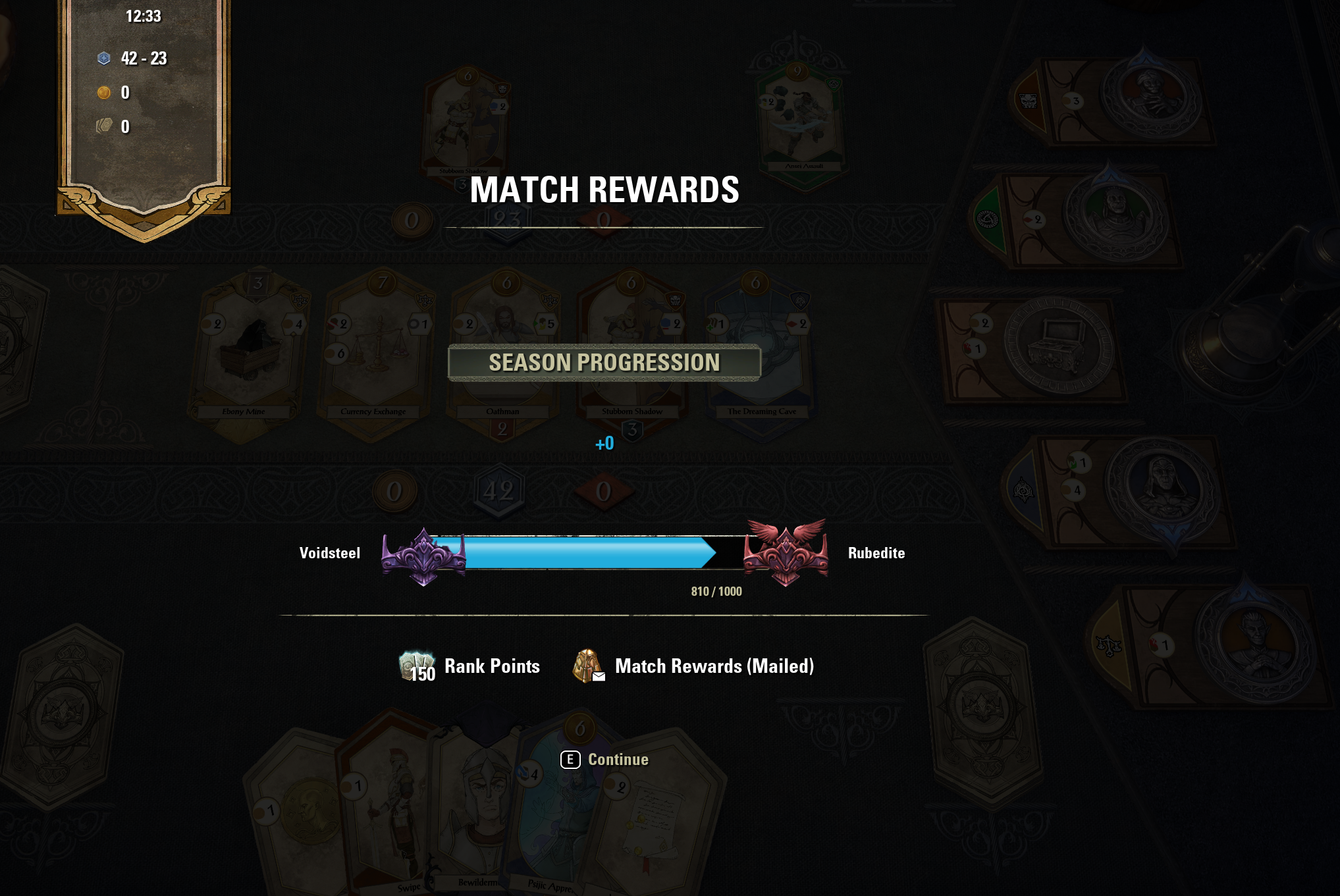 No points for winning ranked game — Elder Scrolls Online