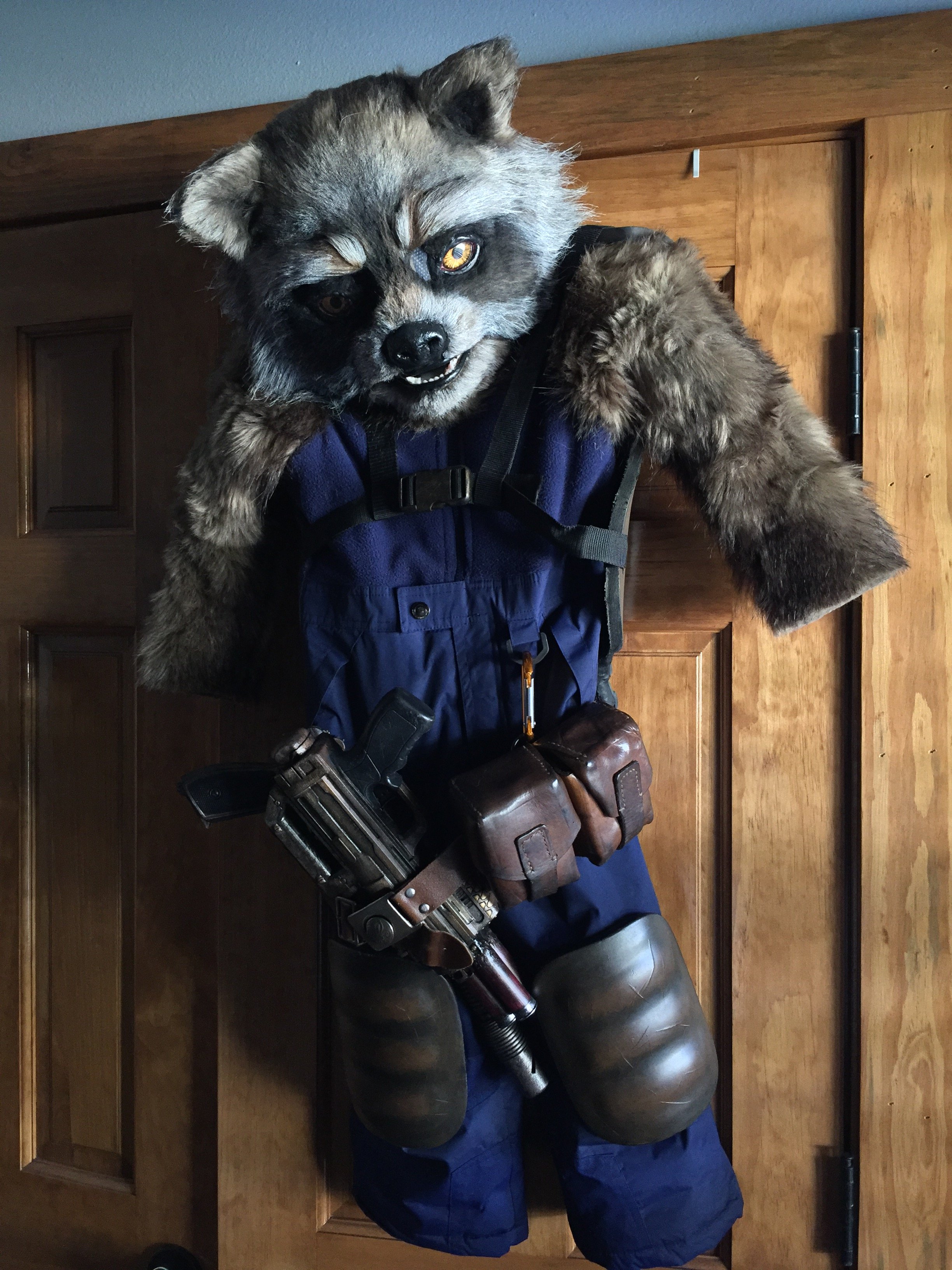 rocket raccoon costume