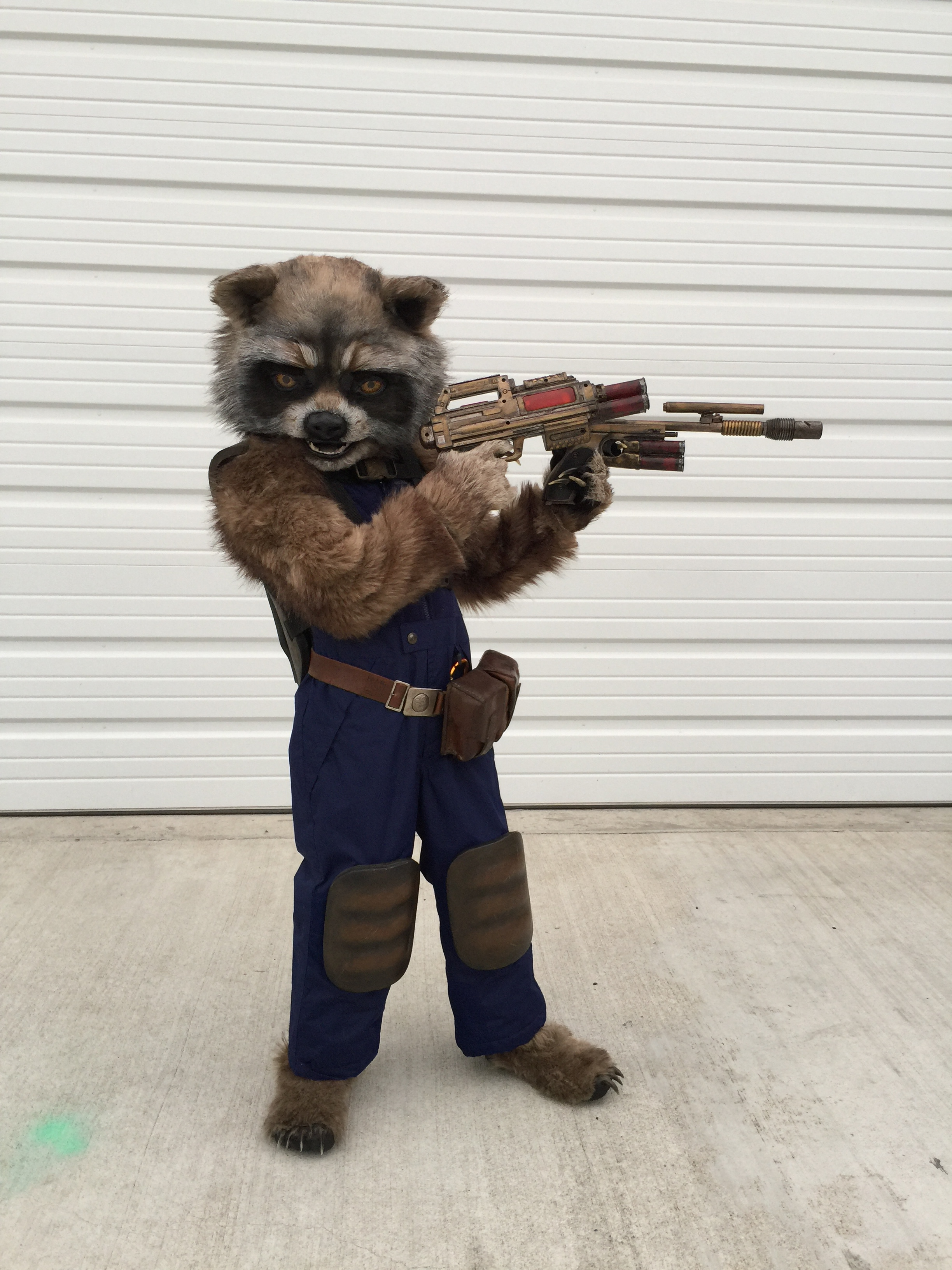 rocket raccoon costume