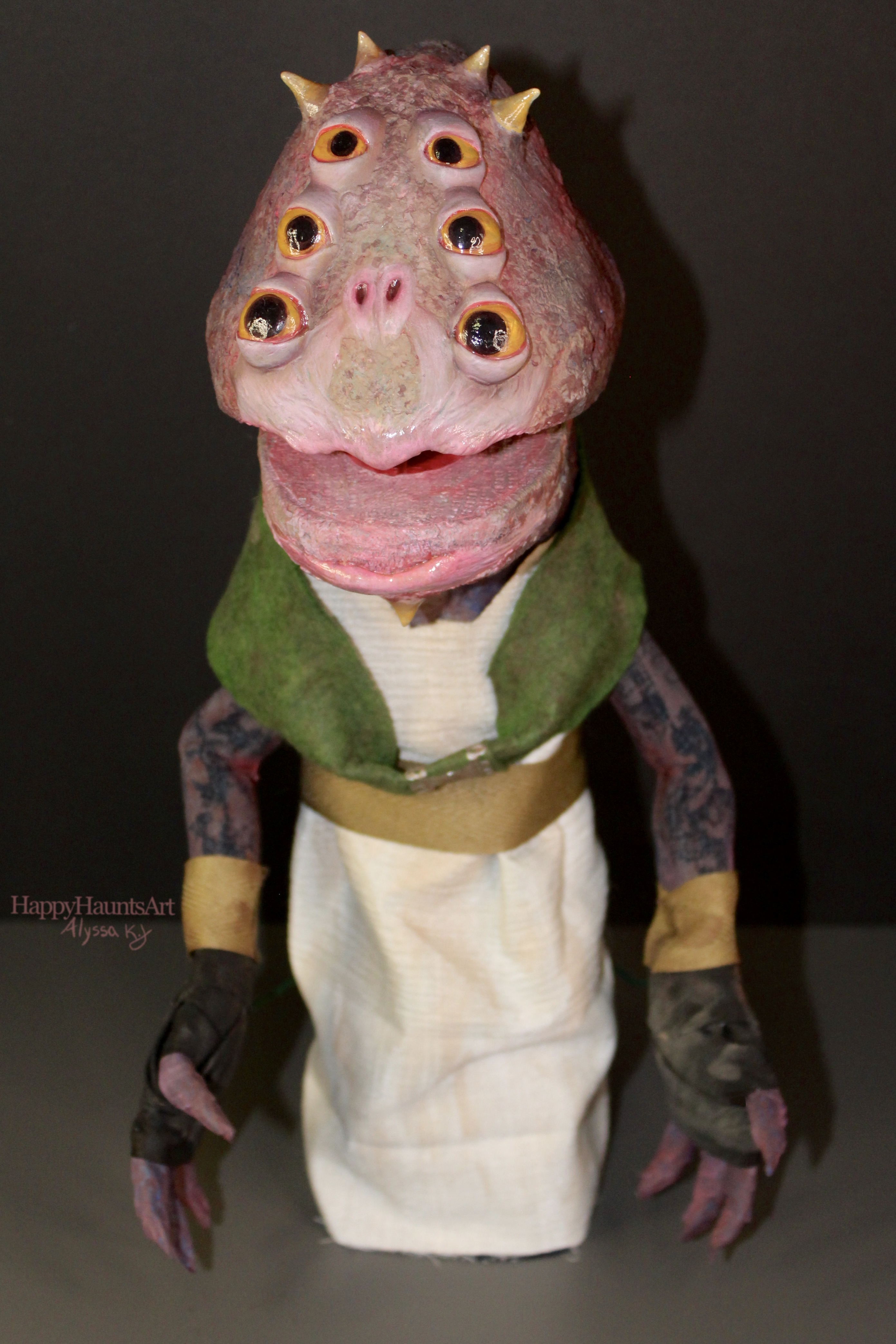 Paper Mâché Alien Puppet — Stan Winston School of Character Arts Forums