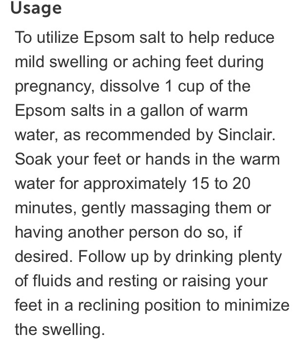 Epsom Salt safe to use in a hot bath? — The Bump