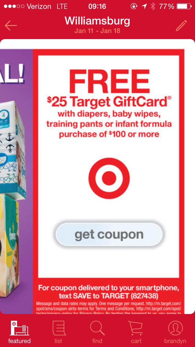 Target Diaper Sale PSA 40 Gift Card! — The Bump