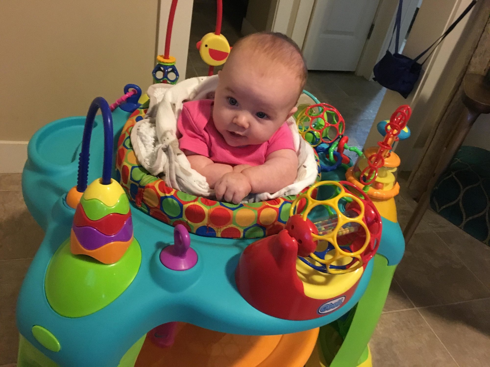 Exersaucer or jumper? — The Bump