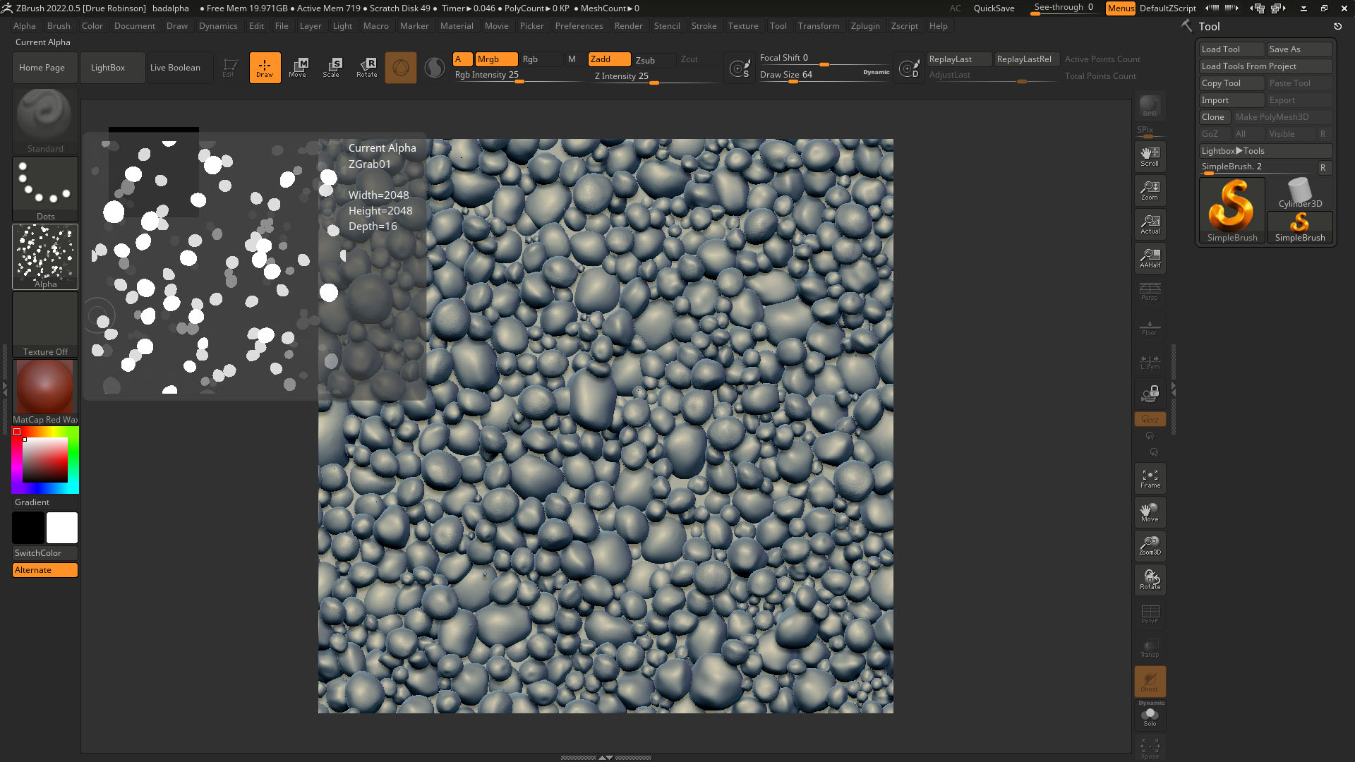 zbrush accidentally clicking canvas