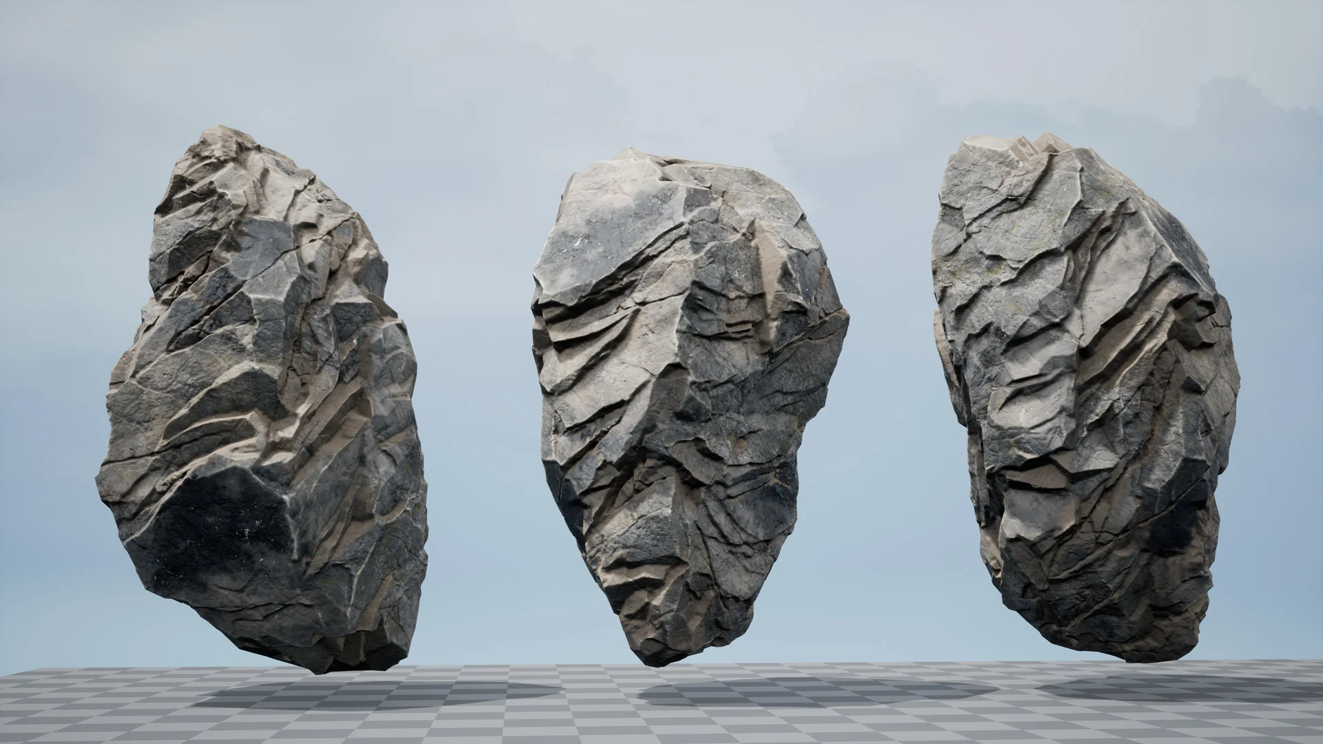 Using Sculptamold to make realistic rock formations