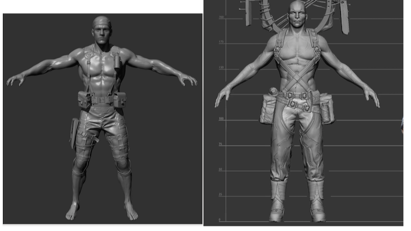 Zbrush T Pose question — polycount