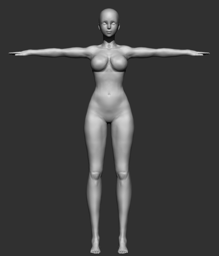 WIP] Noelle - Game Ready Character (NieR Reincarnation Fan Art) — polycount