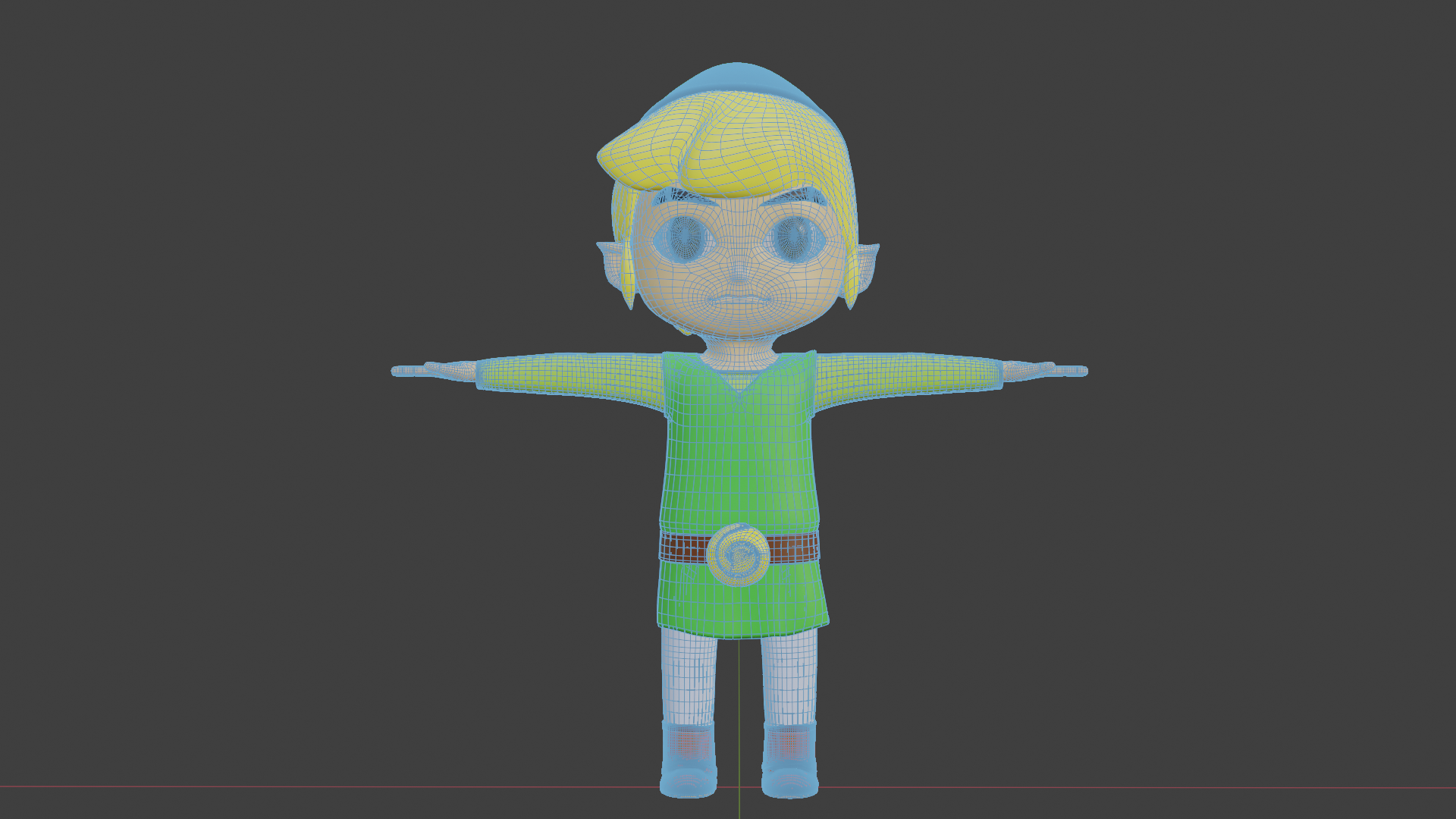 Wind Waker Link - Feedback Wanted — polycount