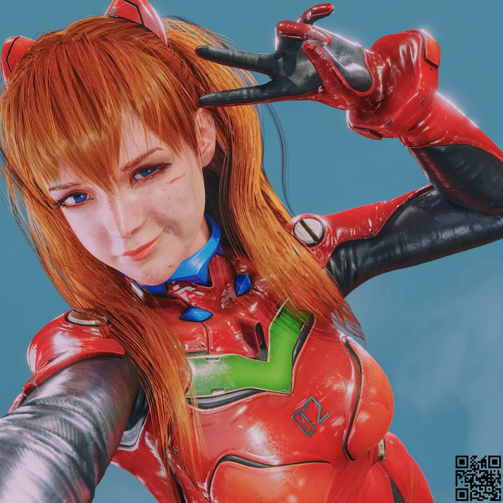 Asuka Langley Soryu — Polycount