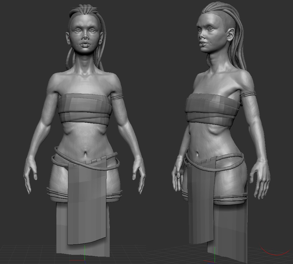 3d Character Wip — Polycount 7854