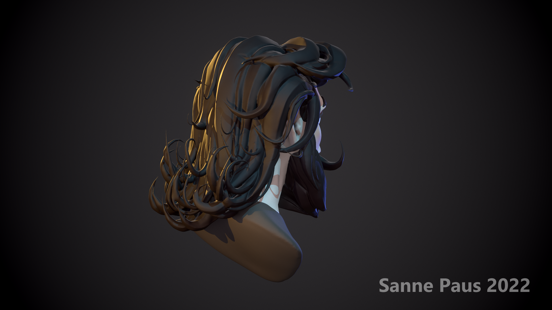 Zbrush Hair Sculpt 03 | 3D model