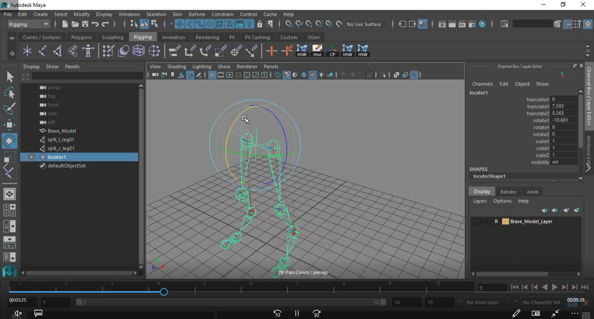 maya rigging