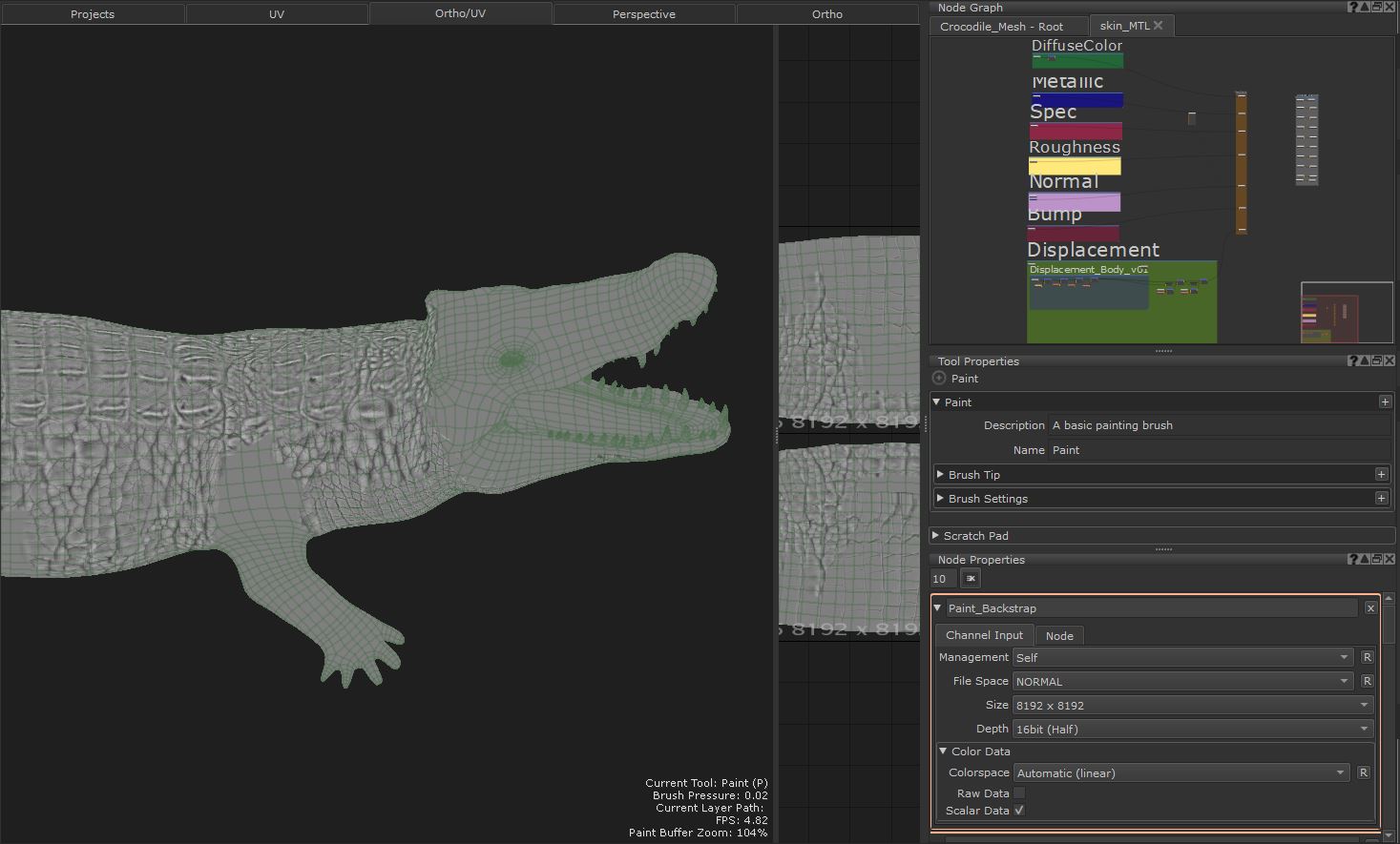 displacement mari to zbrush