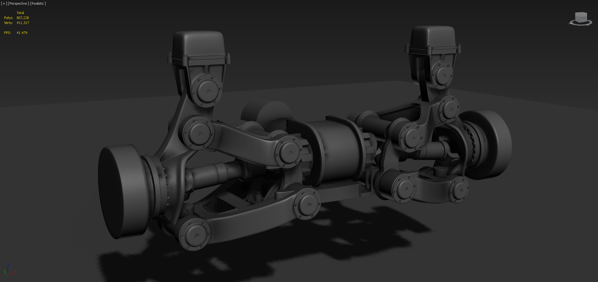 WIP - Maz 537 — polycount