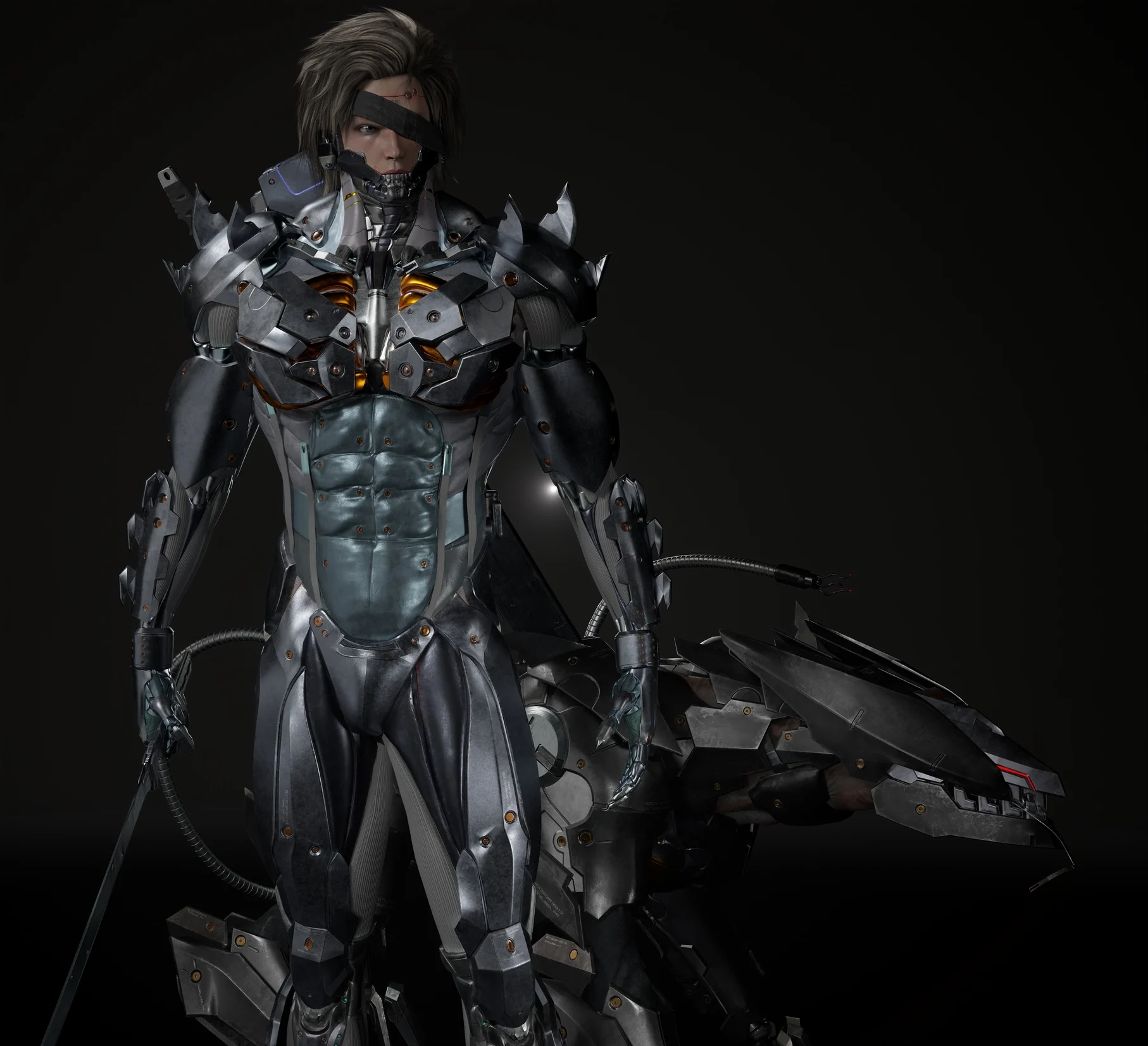 ArtStation - Metal Gear Rising Characters