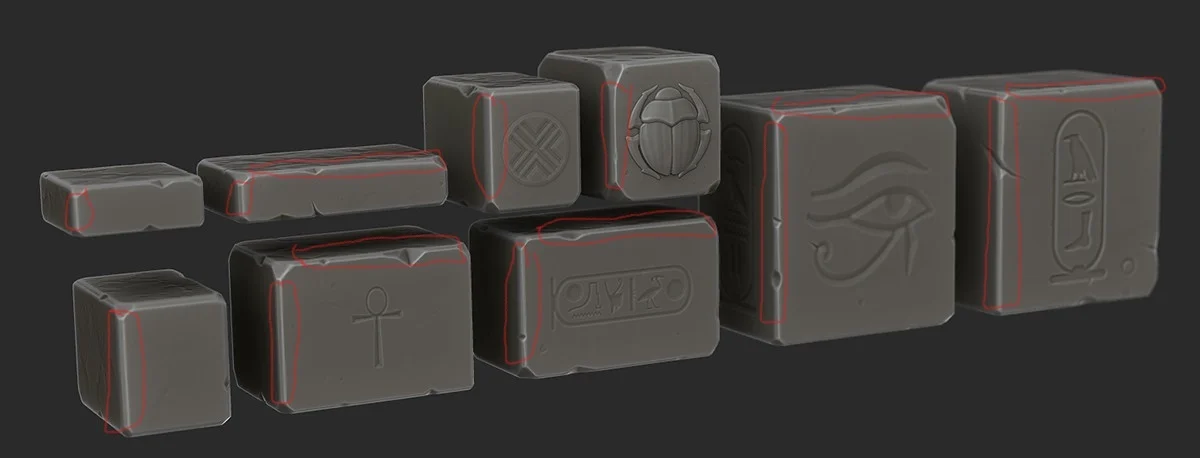 How Michael Vicente sculpts stylized edges? — polycount