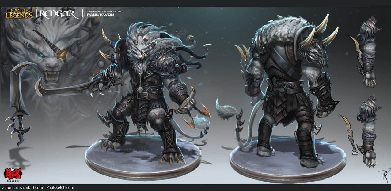 [Riot Art Contest] - Rengar Original — polycount