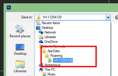 IN PROGRESS: why is Photoshop saving Ndo normals under AppData file ...
