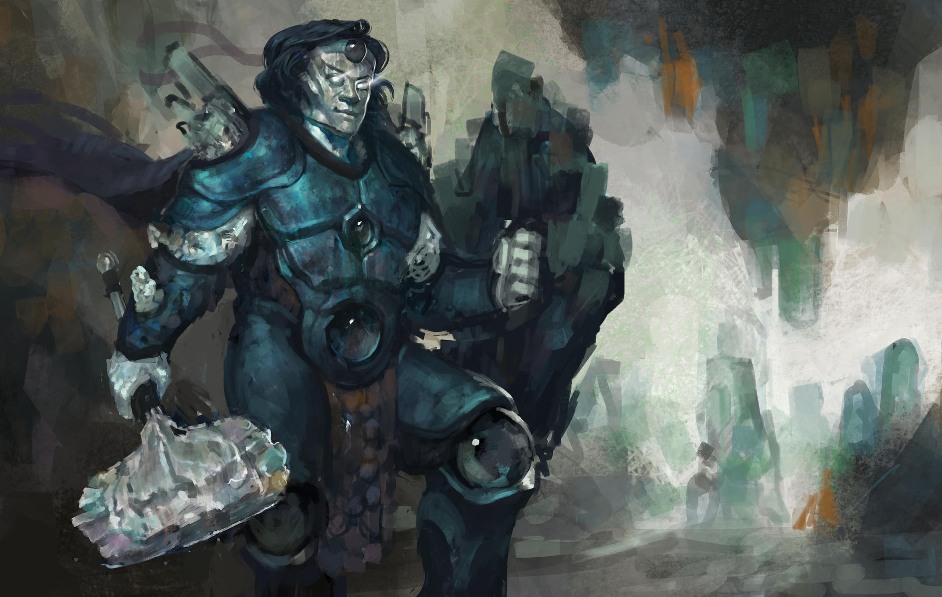 [Riot Art Contest] - Taric Illustration/ Redesign — polycount