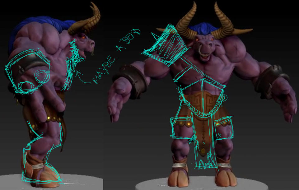 Alistar redesign — polycount