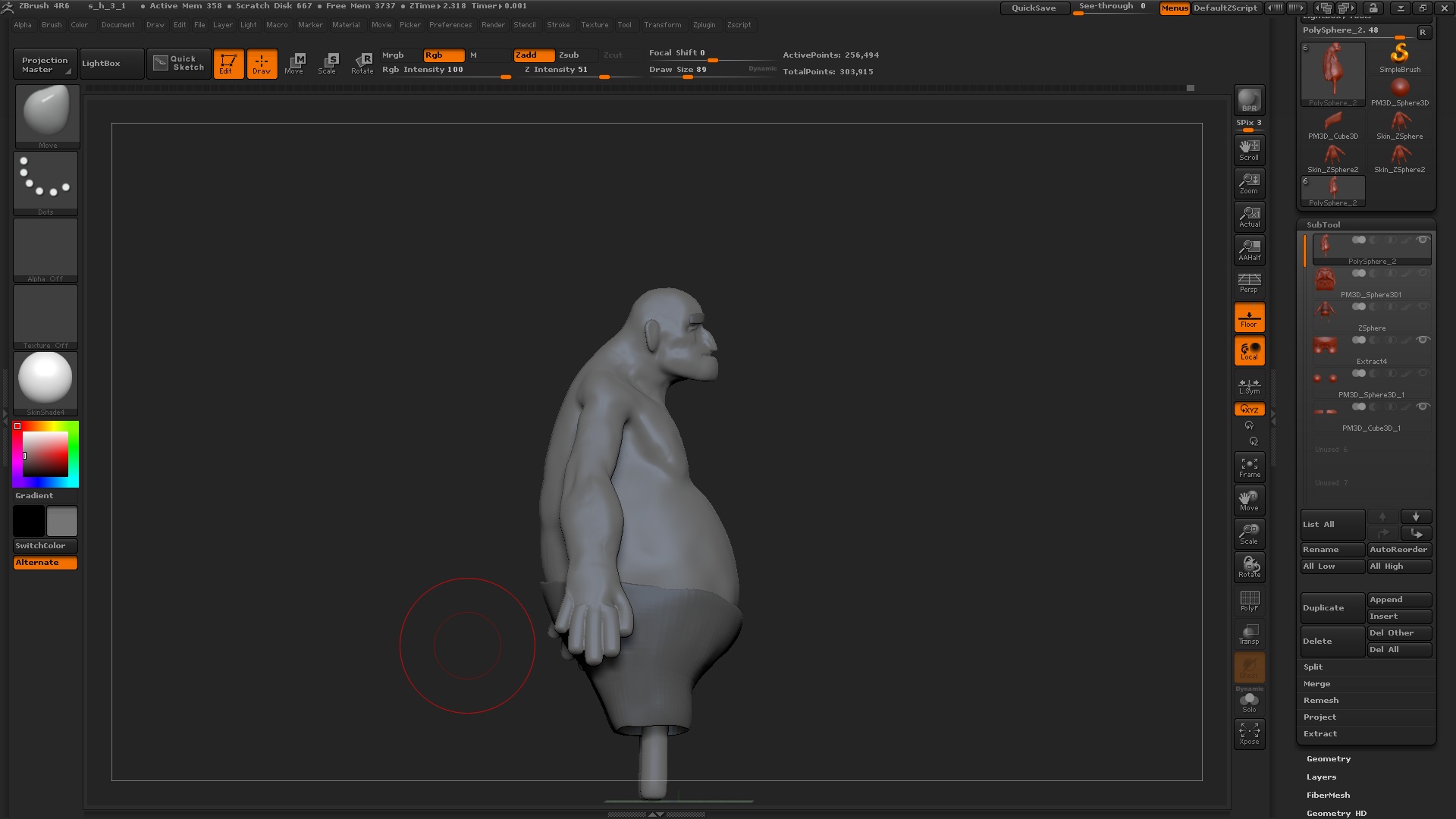 need help character modeling — polycount
