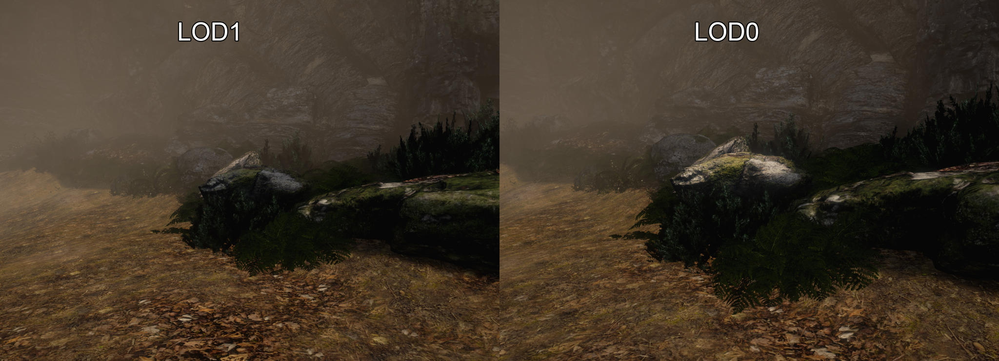 UDK 4.8 Extreme Lighting Changes between LOD's — polycount